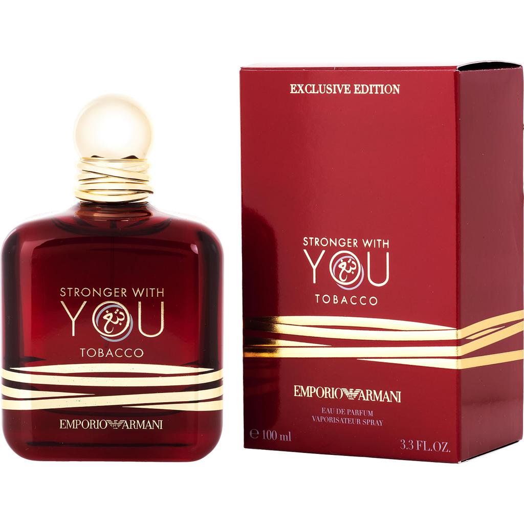 Armani Stronger With You Tobacco Men EDP 100ML –
